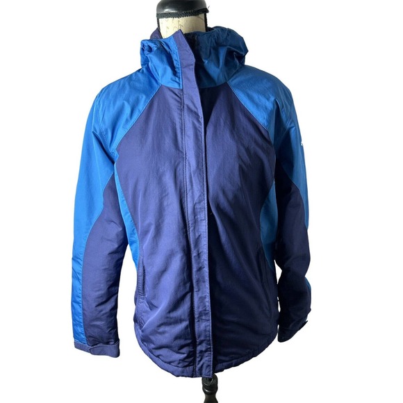 COLUMBIA SPORTSWEAR Full Zip Up Lined Blue Omni Tech Jacket Women's Size‎ M - Picture 1 of 6